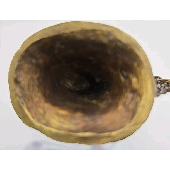 VINTAGE Shiny Dancing Shiva Nataraja Shiva‎ Hindu God Brass Statue 4" - Picture 5 of 16